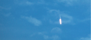SpaceX Falcon 9 rocket heads to orbit